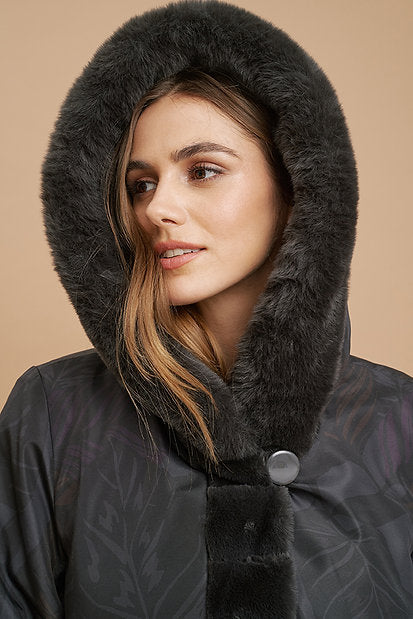 Reversible Hooded Jacket - Nikki Jones