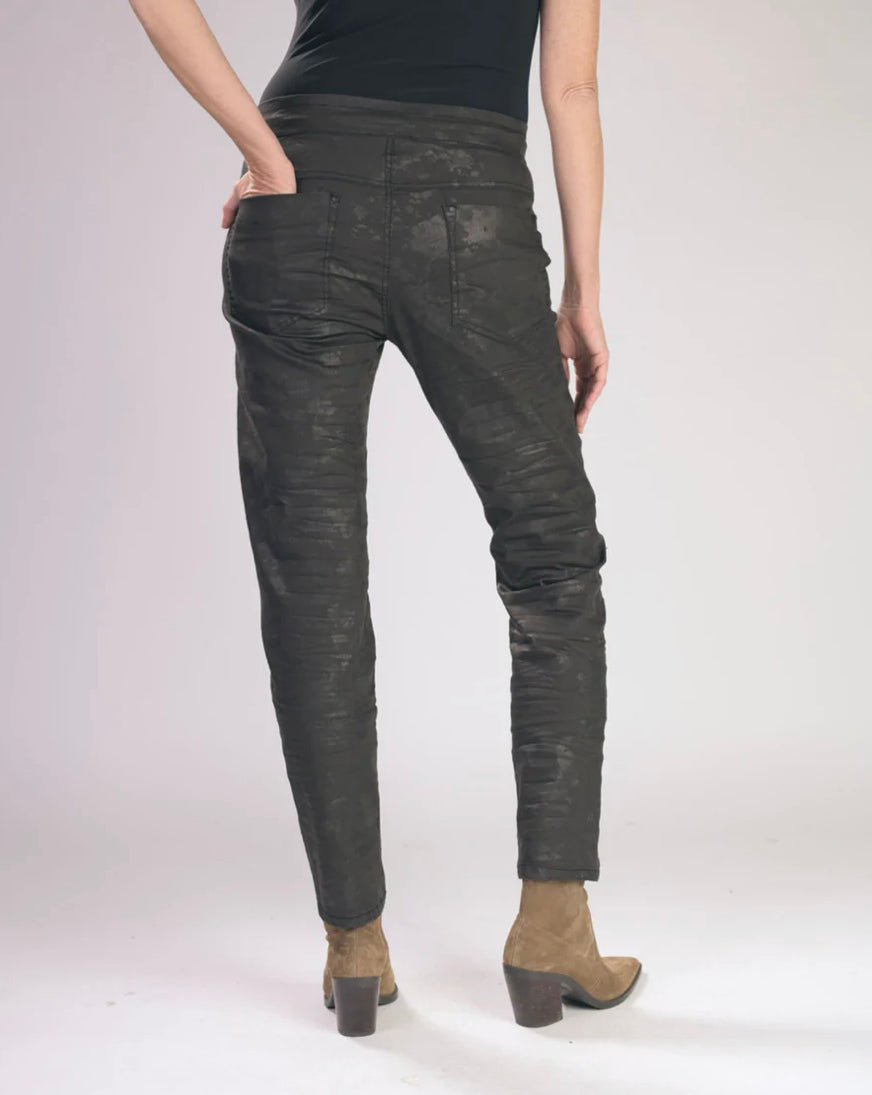 Floral Iconic Stretch Jeans - Alembika