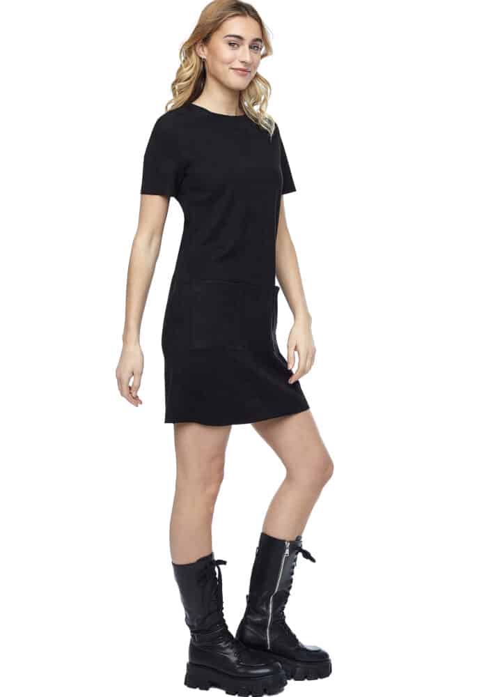 Ariana Faux Suede Shift Dress - I Love Tyler Madison